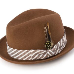 montique-h-1982-mens-fedora-matching-hat-bronze