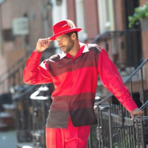 montique-walking-suits-1930-red-mens-2pc-leisure-suits