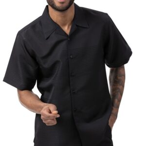 montique 2022 mens walking suits black