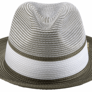 montique-h-22-mens-straw-fedora-hat-olive-two-tone-pinch-fedora-hat-2