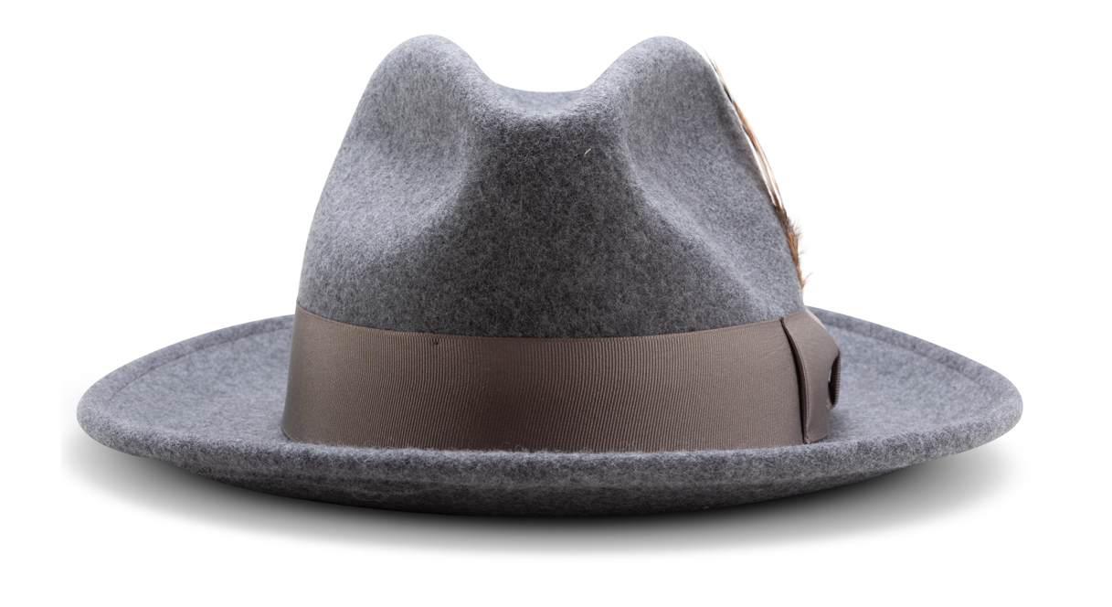 montique-h-60-felt-hat-grey-mens-godfather-hat-front