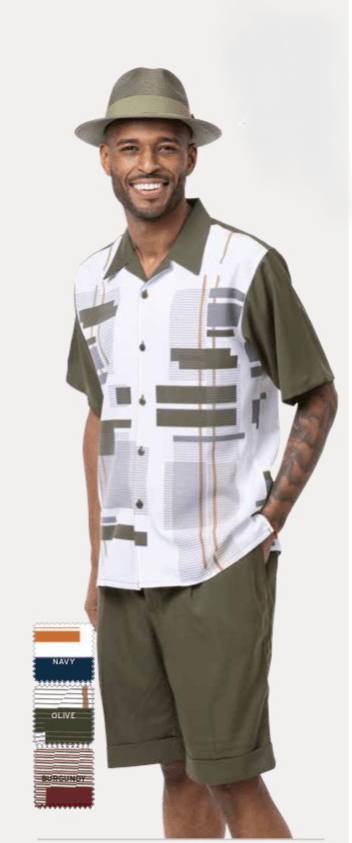 montique-72203-mens-walking-suits-navy-olive-burgundy-mens-leisure-suits-short-sets