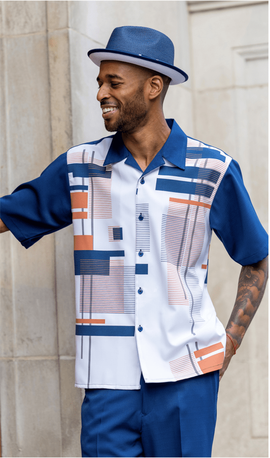 montique-mens-walking-suits-2203-navy-short-sleeve-mens-leisure-suits