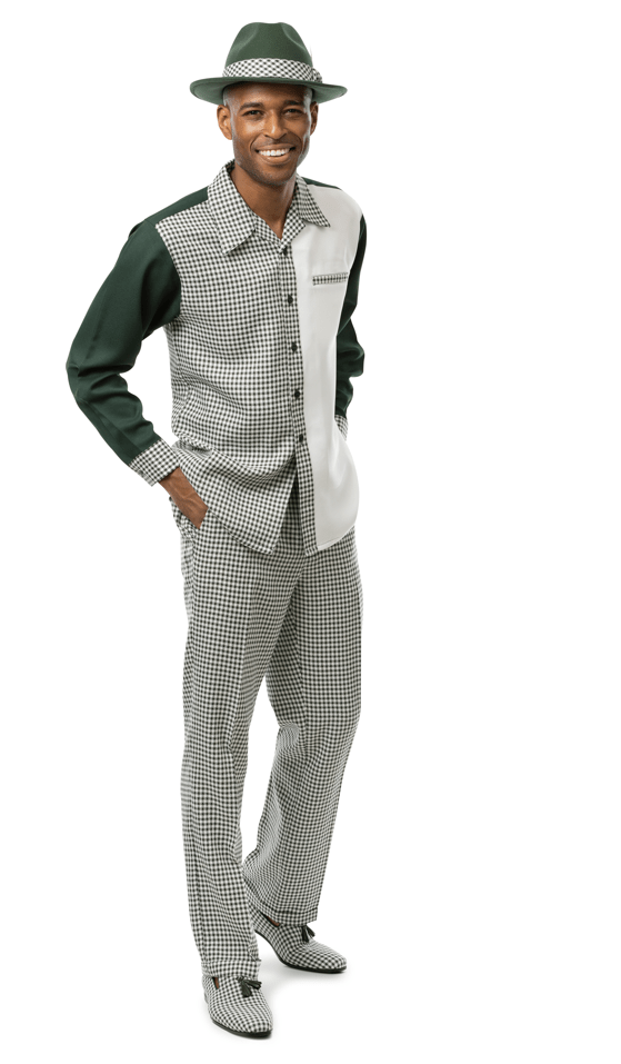 montique-2386-mens-walking-suits-hunter-2-piece-checkered-leisure