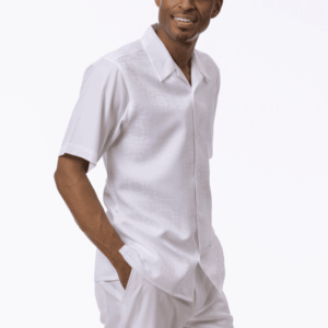 montique-2514-mens-walking-suits-white-solid-tone-on-tone-short-sleeve-mens-leisure-suits