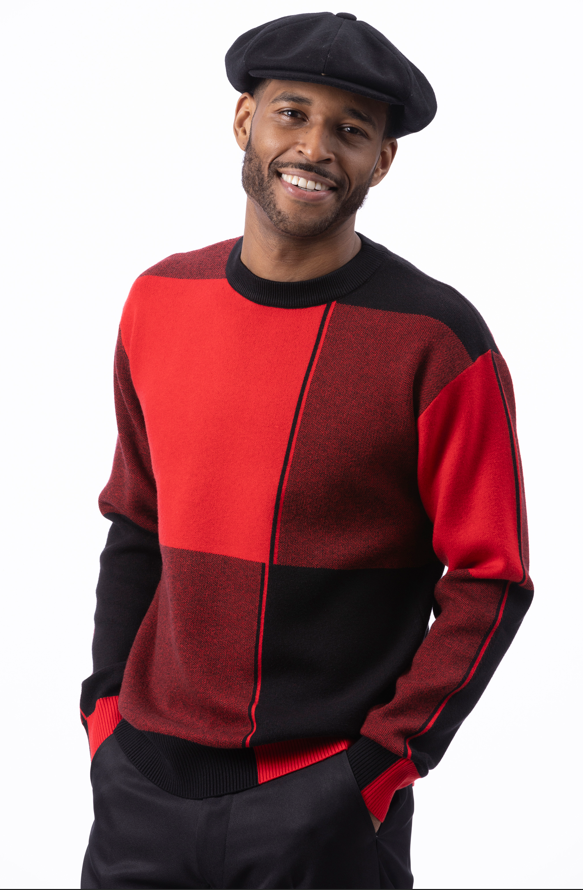montique-sw-101-mens-black-red-color-block-knit-sweater