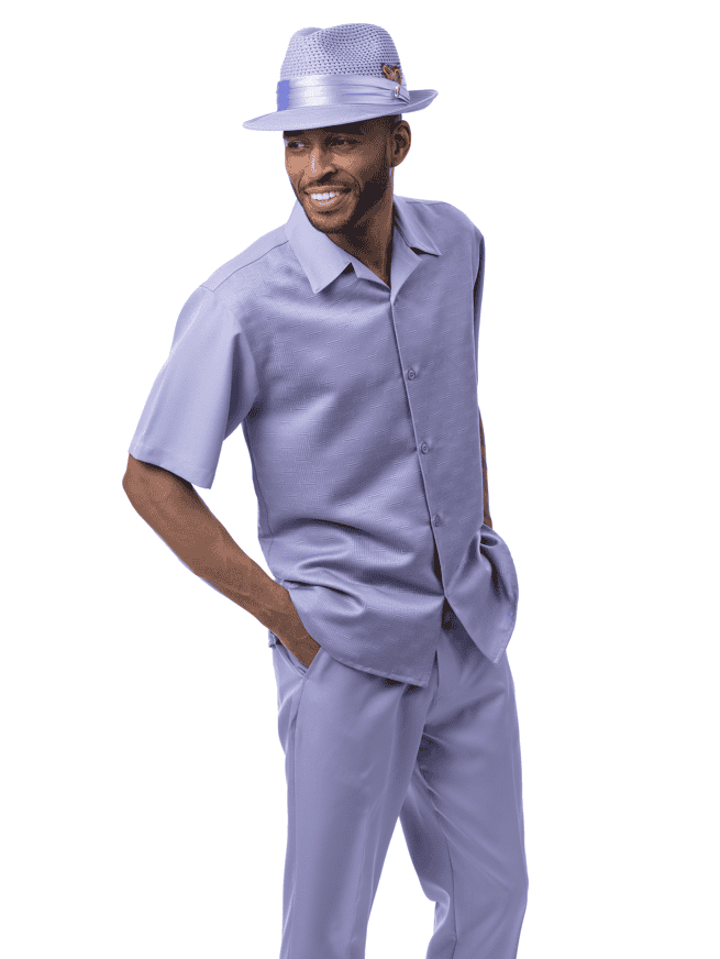 Montique-2613-mens-walking-suits-lilac-short-sleeve-mens-two-piece-leisure-suits