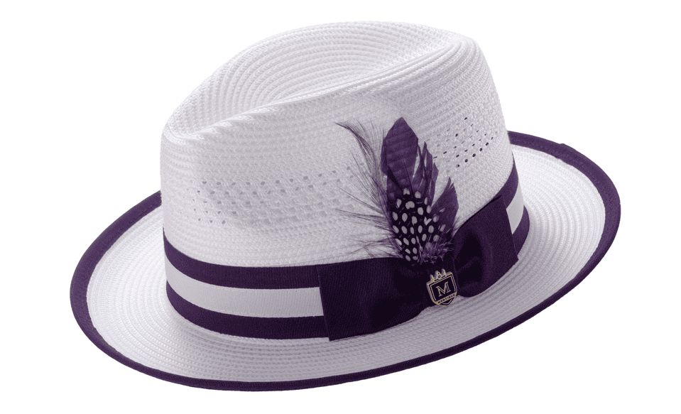 montique-h-105-mens-straw-hat-purple-braided-stingy-2-1-2-brim-pinch-fedora-hat