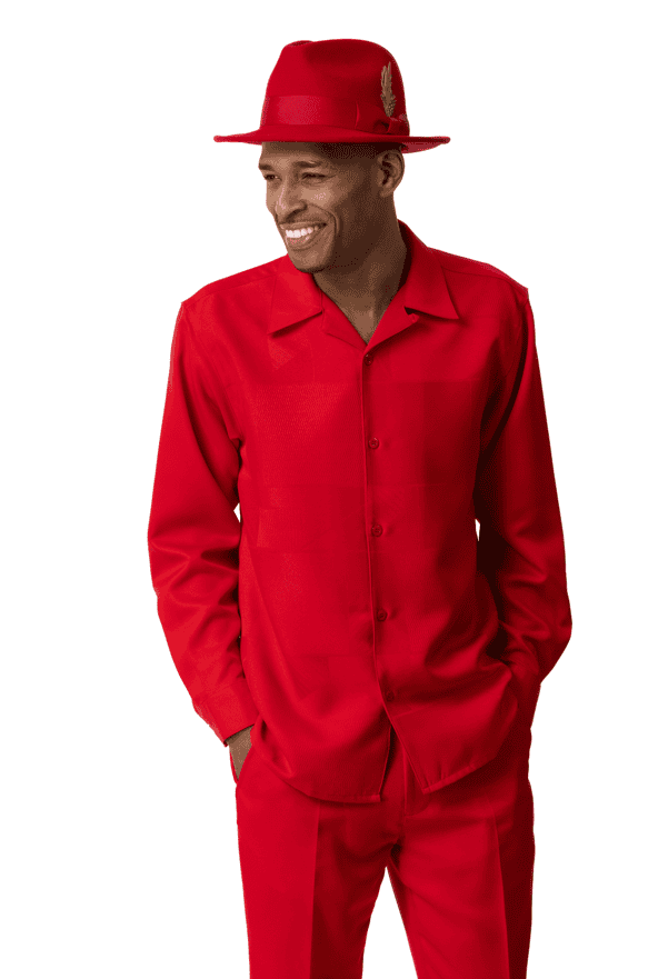 montique-2655-mens-walking-suits-red-tone-on-tone-two-piece-long-sleeve-mens-leisure-suits