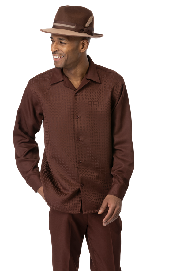 montique-2664-mens-walking-suits-brown-tone-on-tone-two-piece-long-sleeve-mens-leisure-suits