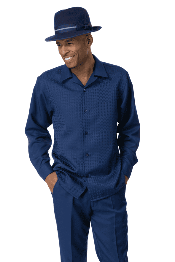 montique-2664-mens-walking-suits-navy-tone-on-tone-two-piece-long-sleeve-mens-leisure-suits