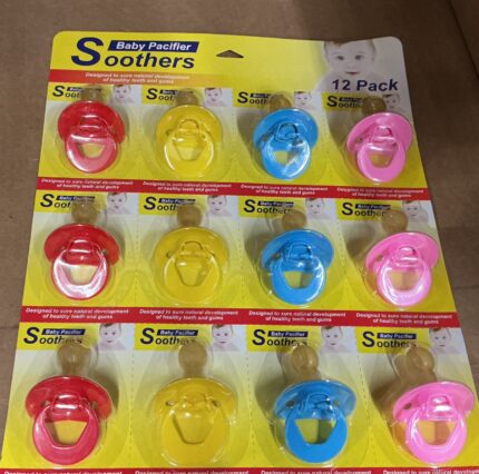 Baby Pacifiers 12Card