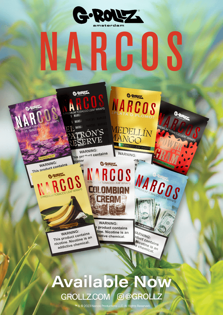 Narcos Leaf Wraps Medellin Mango 5/8Ct
