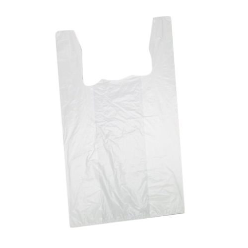 Tshirt Bags White 1/10 Small