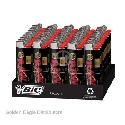 Raw Lighters Black 50Ct