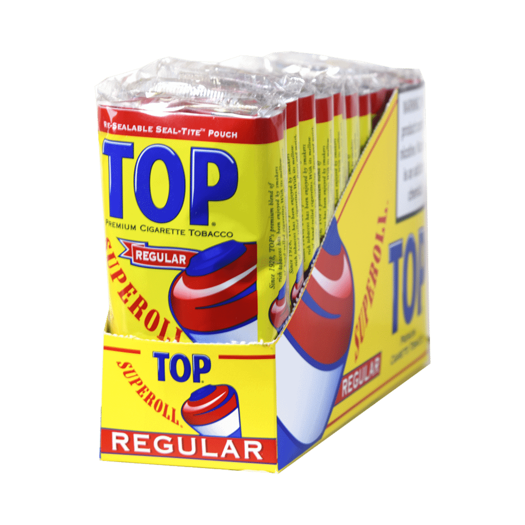 Top Cig Tob Regular Superroll .4Oz 12Ct