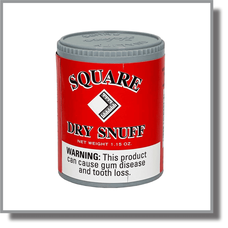 Square Dry Snuff Pc