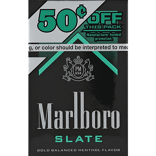 Marlboro Menthol Slate 100'S Box