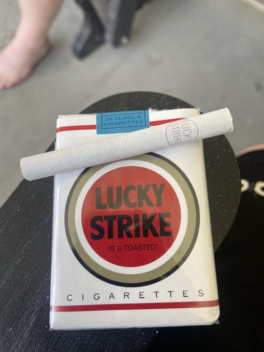 Lucky Strike Non Filter King Soft