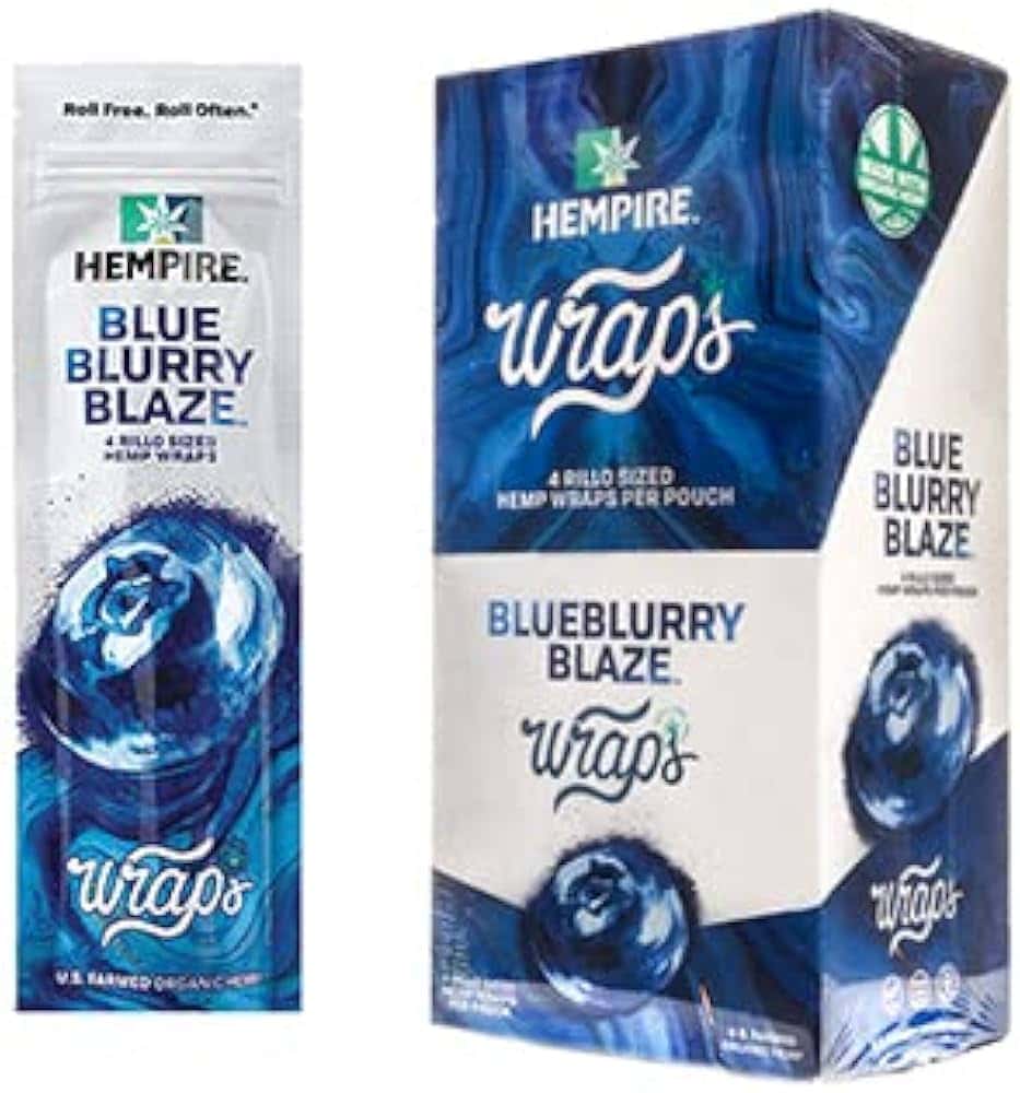 Hempire Wraps Blueberry Blaze 4/15Ct
