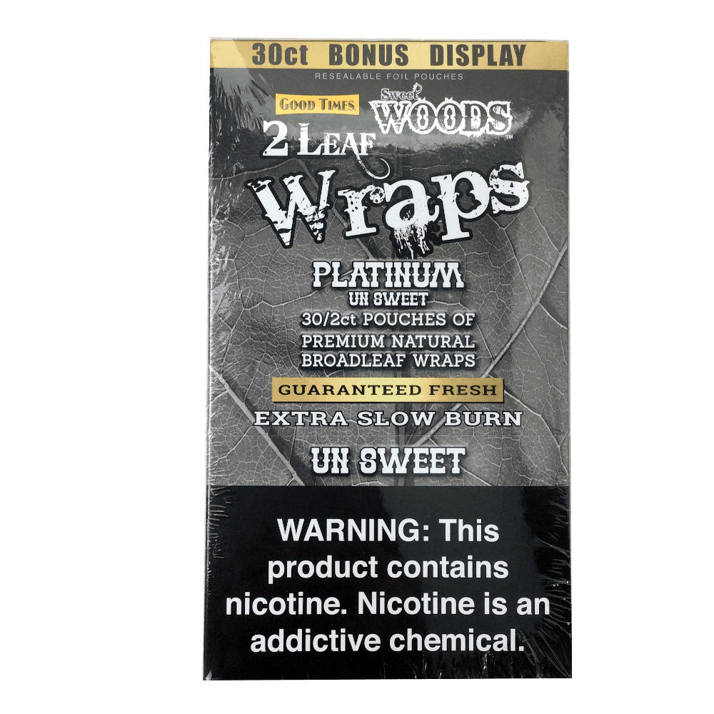 Gt Leaf Wrap Platinum Unsweet 30/2Ct