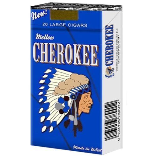 Cherokee Cigar Blue 100S Box