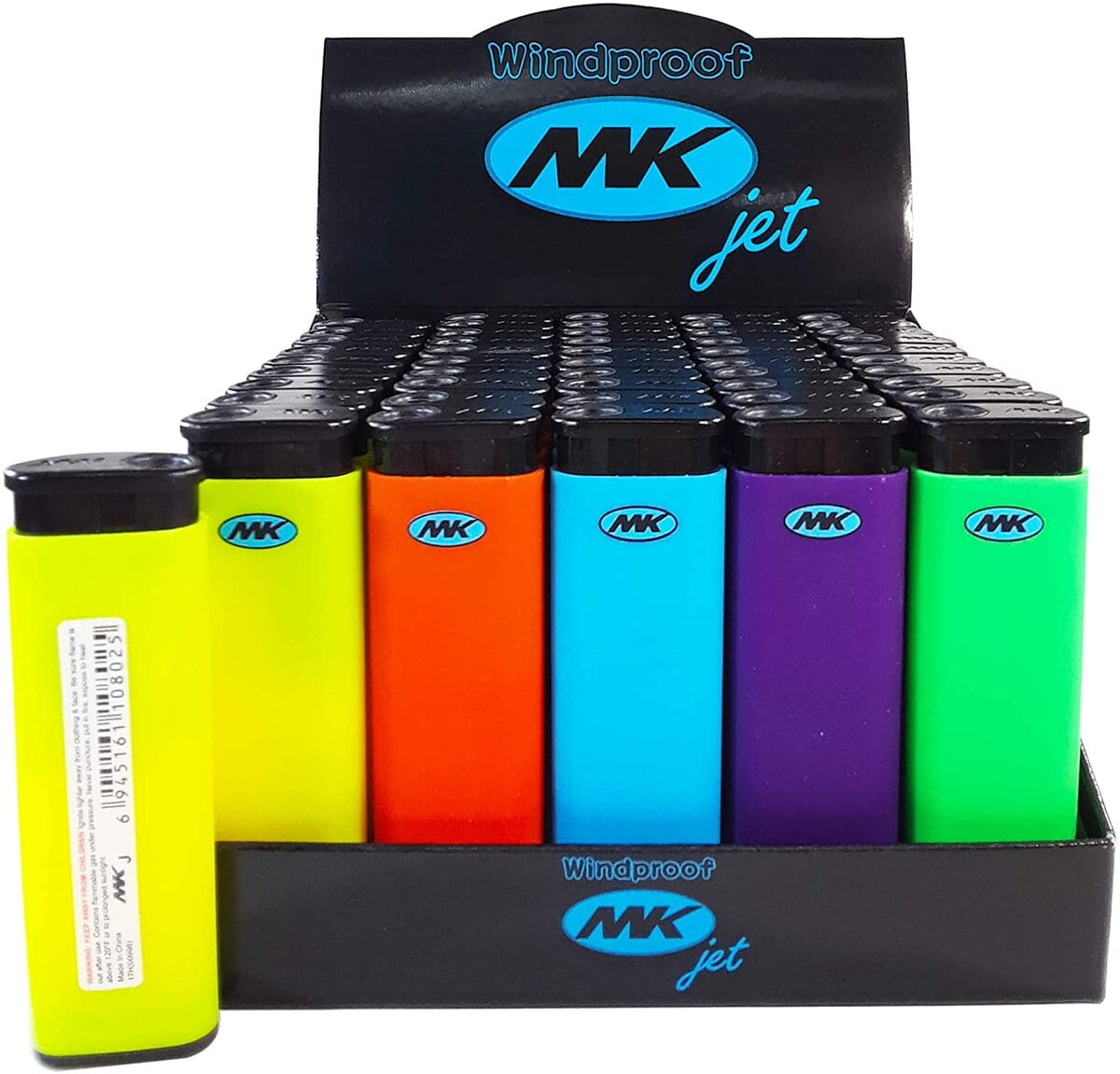 Mk Lighters Bbq Windproof 50Ct