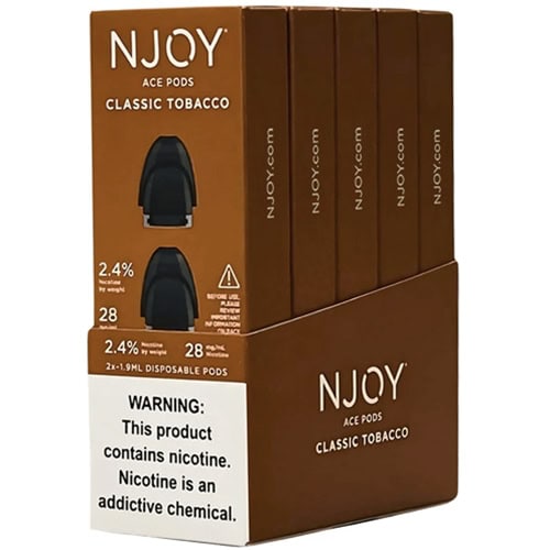 Njoy Pods Classic Tob 2.4% X2 5Ct