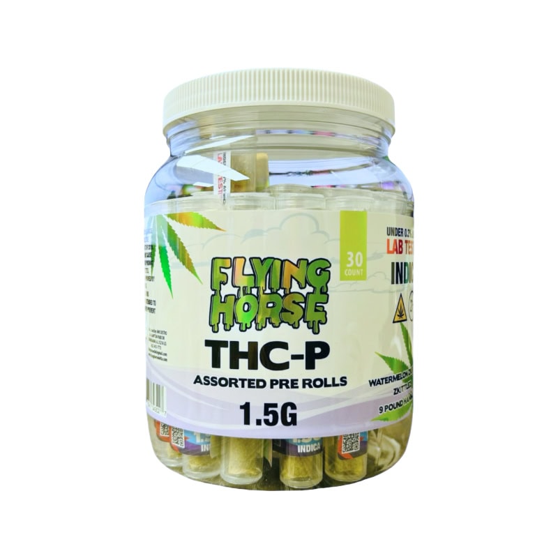 Flying Horse Pre Roll Thcp Asst Jar 50Ct