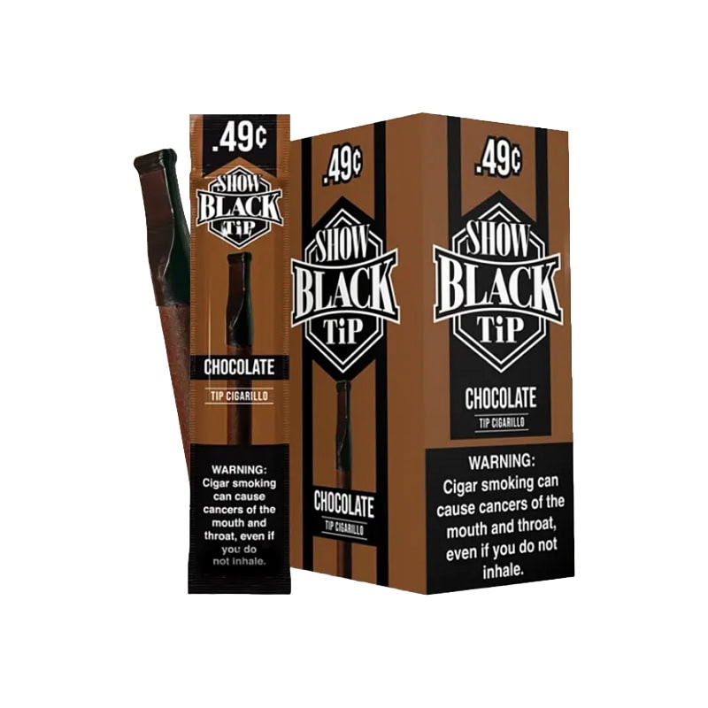 Show Black Tip Regular .49C 1X25Ct