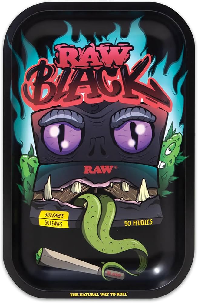 Raw Tray Small Blk Monster