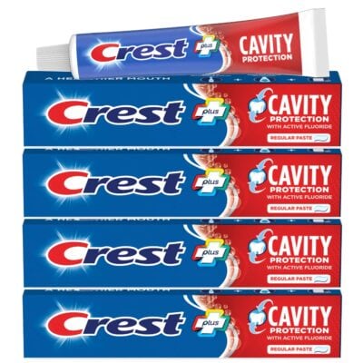 Crest Toothpaste Cavity Protection 8.2Oz 4Pk