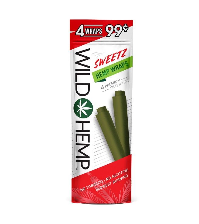 Wild Hemp Wraps Sweetz 4/.99