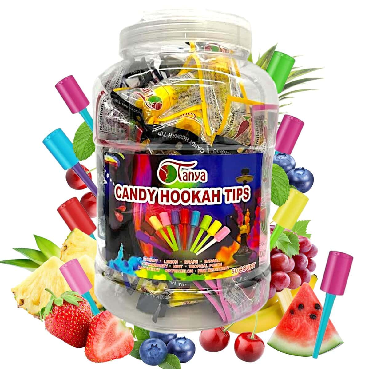 Hookah Tips Candy Tanya 10Ct
