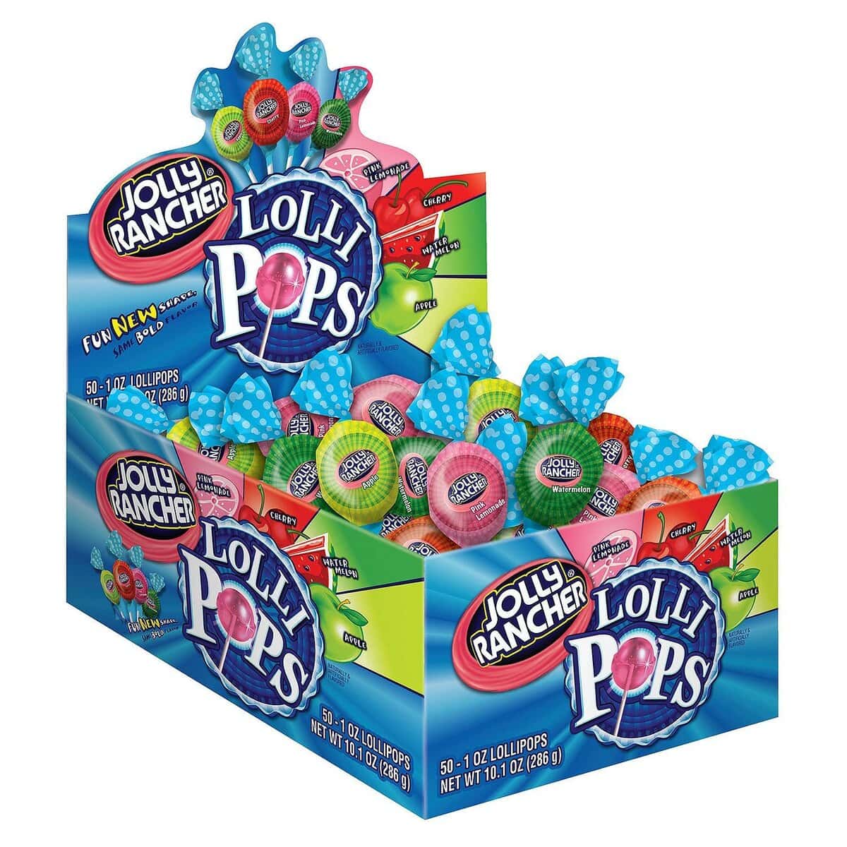 Jolly Rancher Chew Lollypops Assorted 100Ct