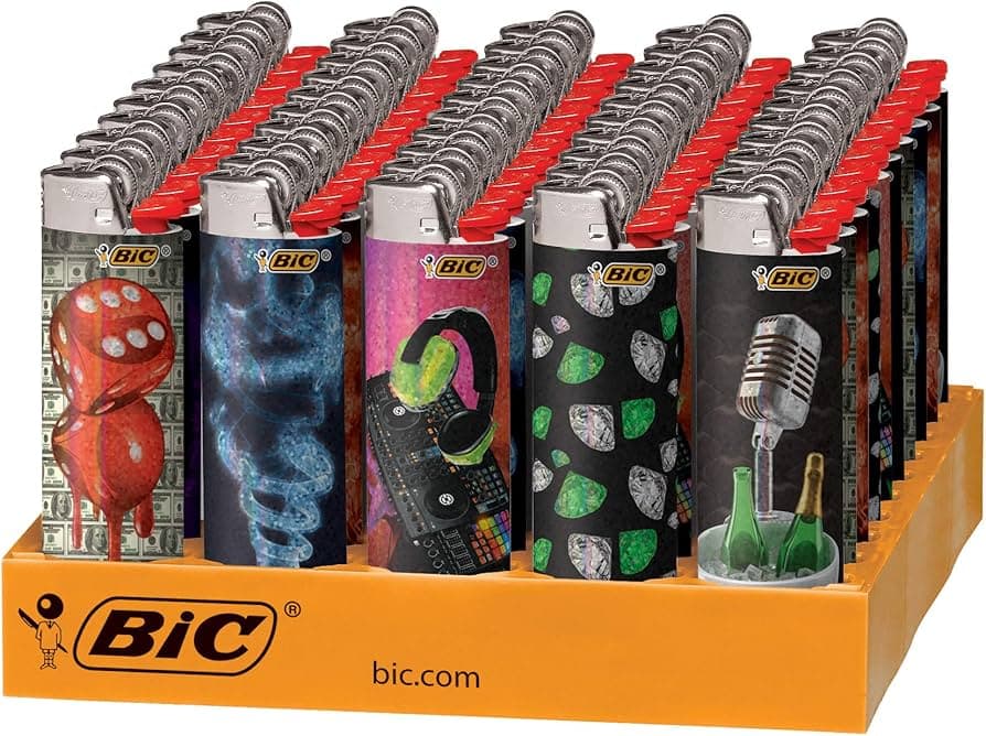 Bic Lighters Hip Nation 50Ct