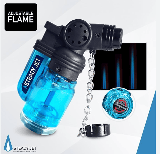 Steady Jet Torch Lighter 12Ct