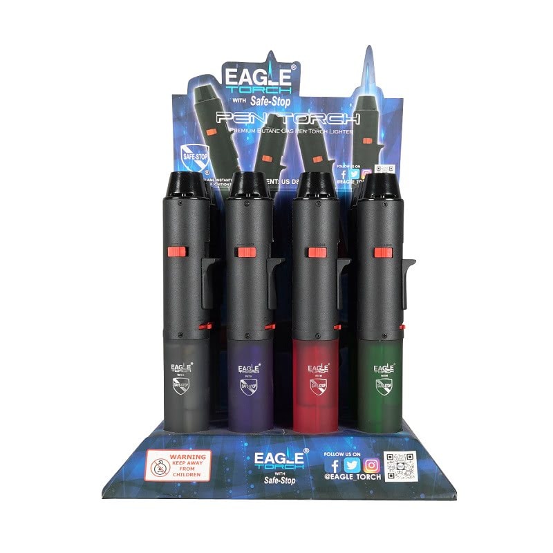 Eagle Torch Lighter Pen Pt132P 12Pk