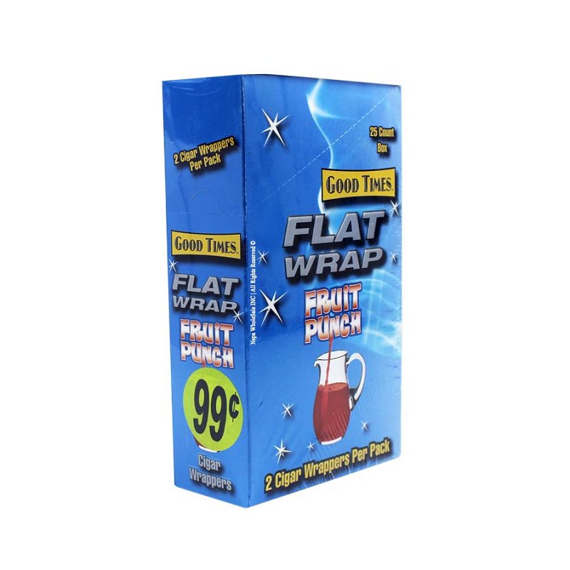 Gt Flat Wrap Fruit Punch 2/.99