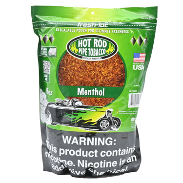 Hot Rod Pipe Tobacco Super Menthol 16Oz