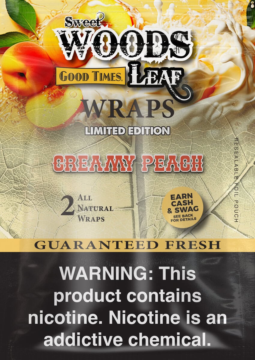 Gt Leaf Wrap Creamy Peach 30/2Ct