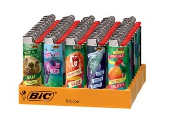 Bic Lighters Party Animal 50Ct