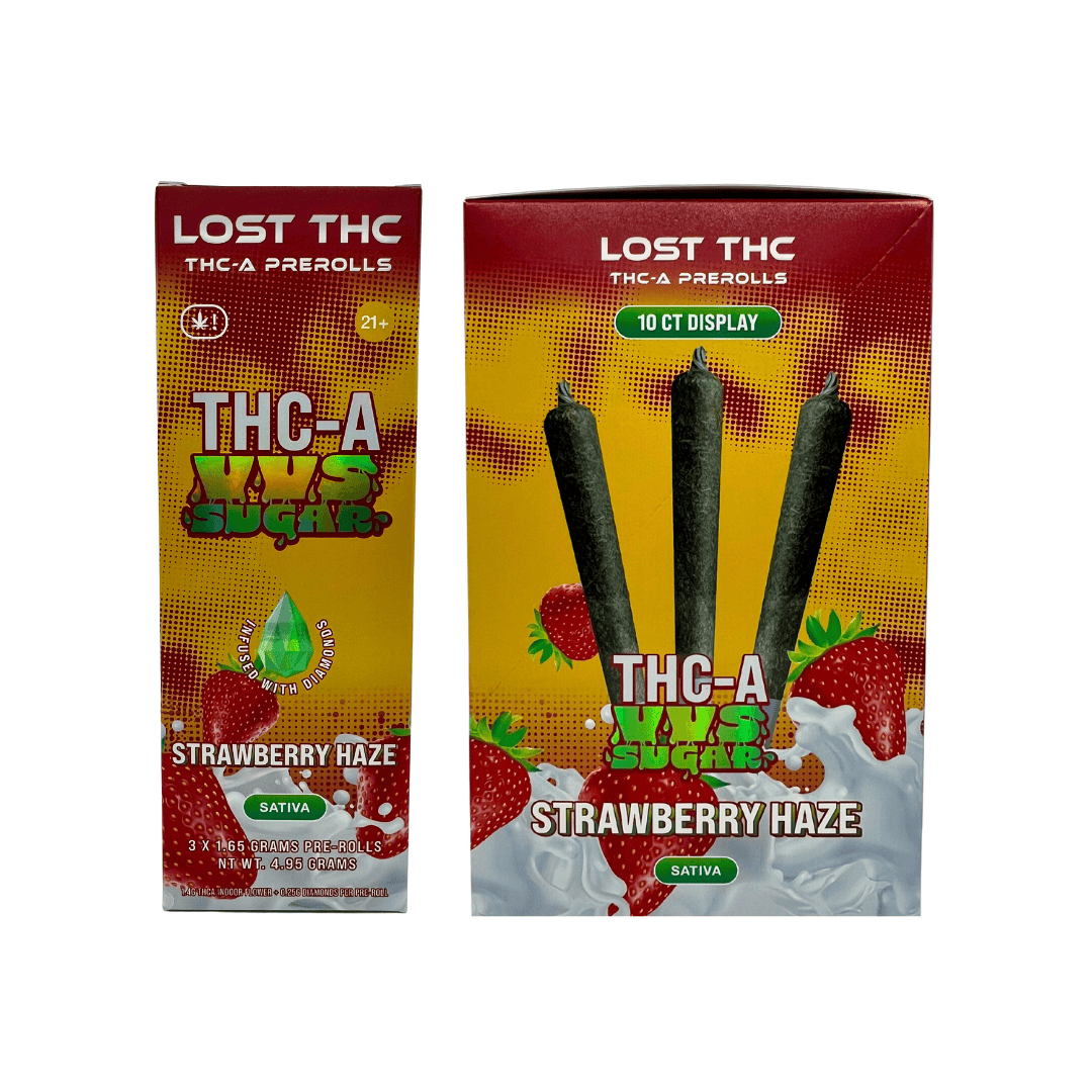 Lost Thc Sugar Pre Roll Asst 1.65Gm 3/10Ct