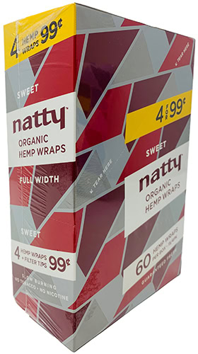 Natty Wraps Sweet 4/.99 15Ct