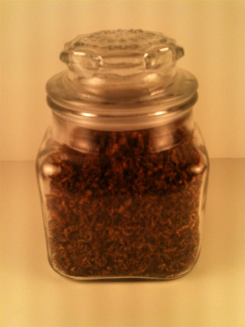 4" Hvgr Clear Glass Tobacco Pipe Jar 36Ct