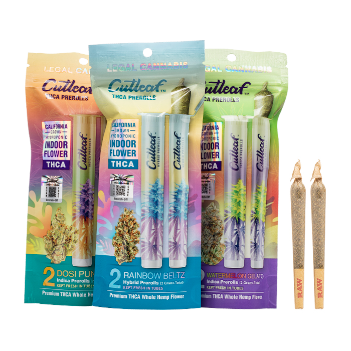 Cutleaf Thca Pre Roll Asst 2Gm 2/10Ct