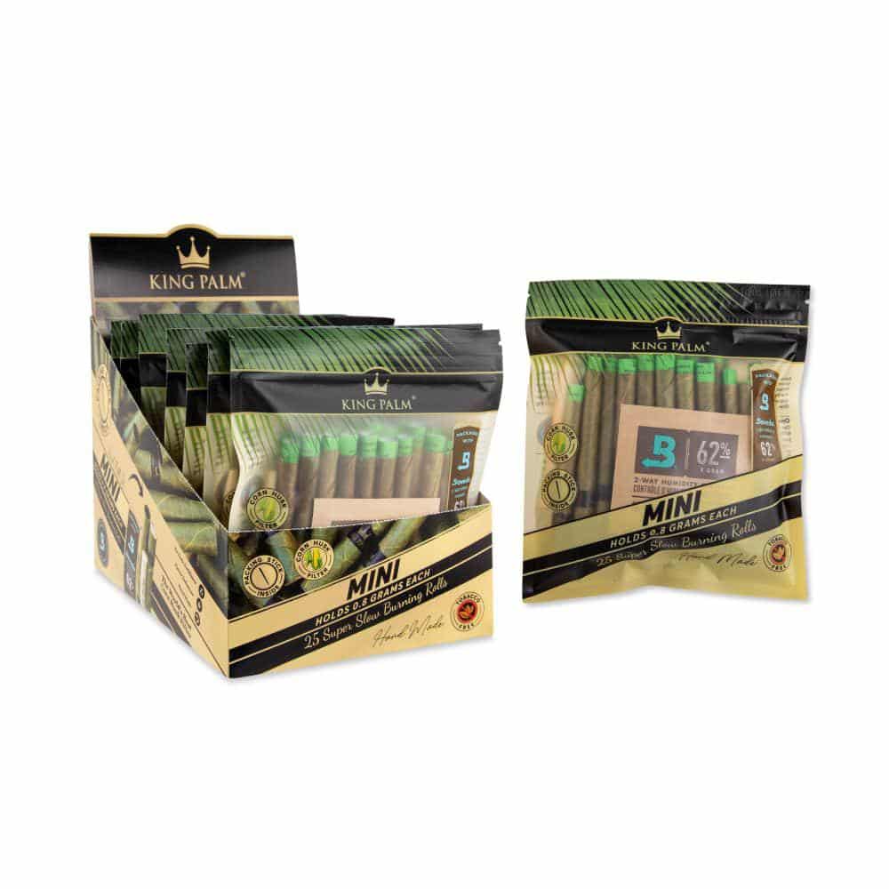 King Palm Mini 8 Rolls Wtr/Mango 25/8Ct