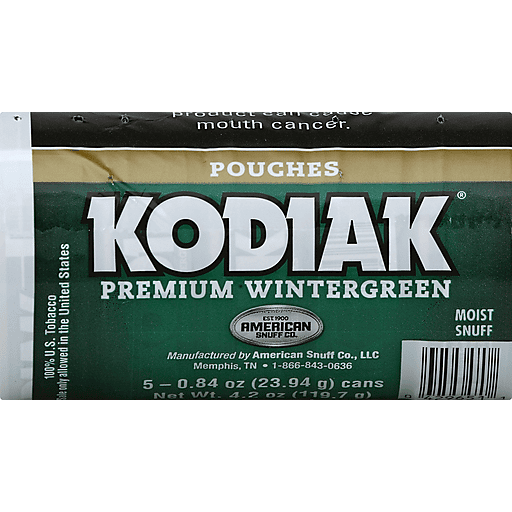 Kodiak Wintergreen Pouch