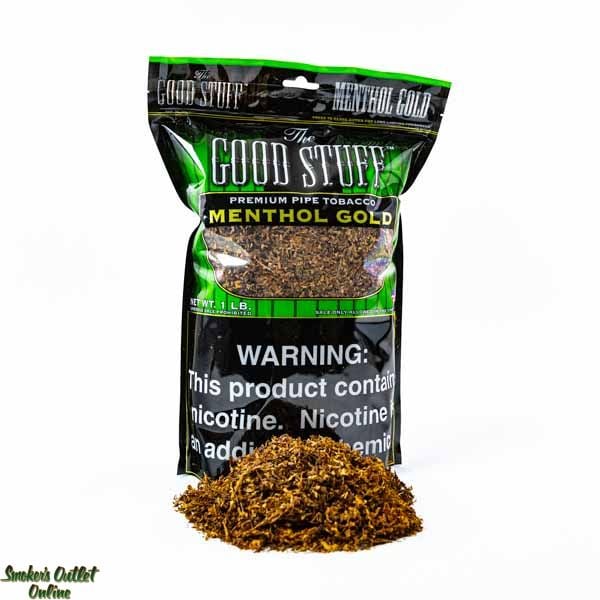 Good Stuff Pipe Tob Menthol Gold 1Lb