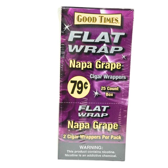 Gt Flat Wrap Napa Grape 2/.79